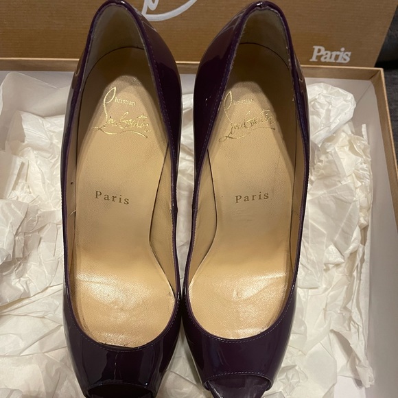 Christian Louboutin Lady Peep 150 Patent Calf *SOLD OUT - Picture 5 of 12
